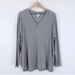 Ava & Viv Heather Gray Sweater